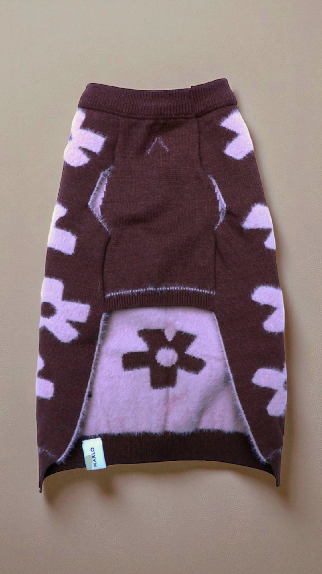 Suéter Flores Café