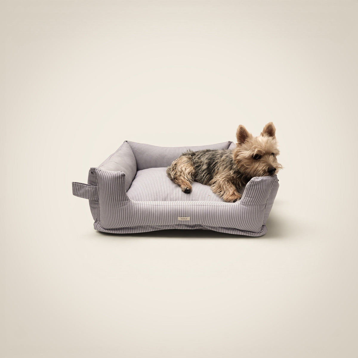 Cama Líneas Gris para perro, foto 6