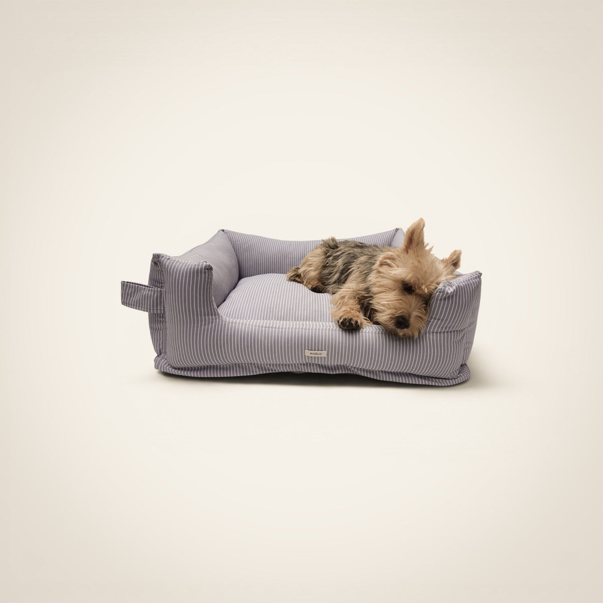 Cama Líneas Gris para perro, foto 1