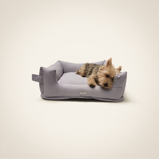Cama Líneas Gris para perro, foto 1