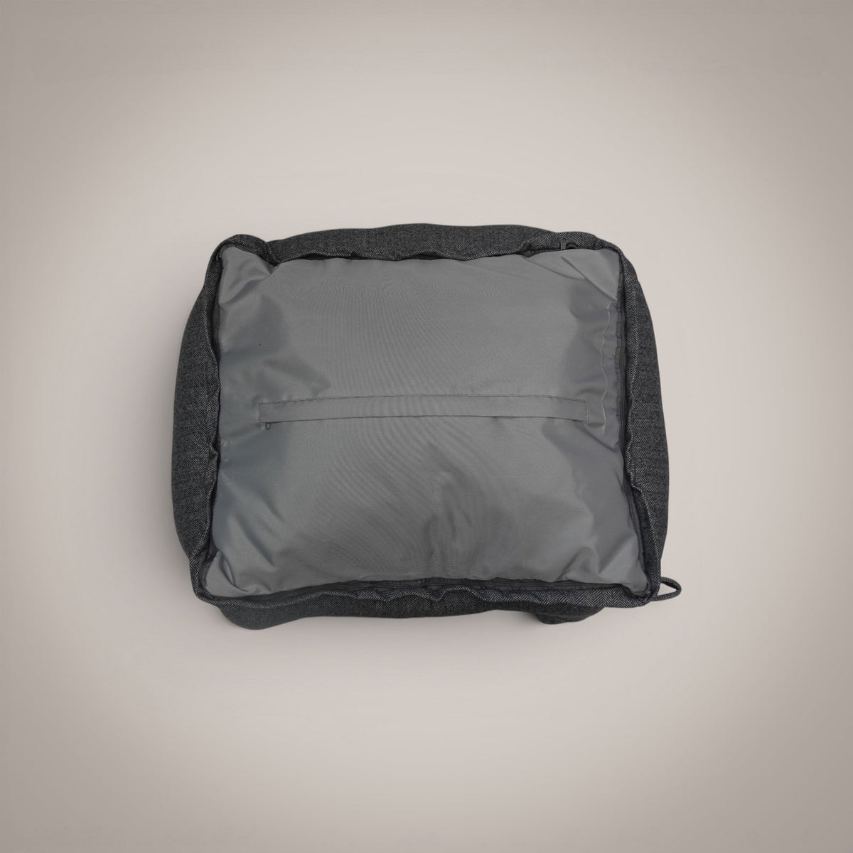 Cama Palmira gris claro, vista superior