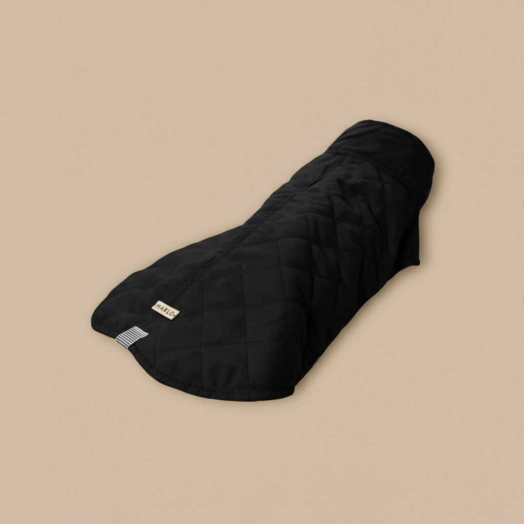 Gabardina Mostaza y negra